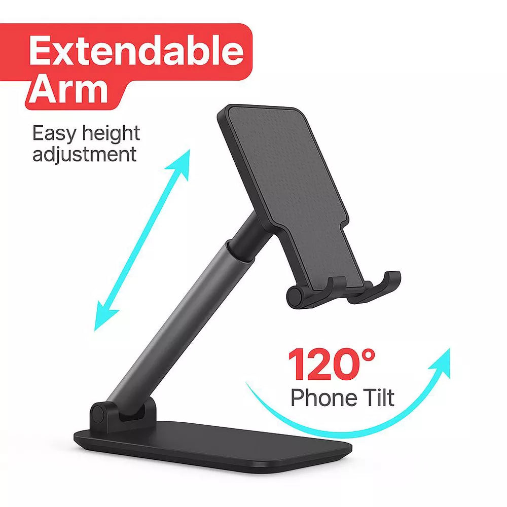 Foldable Adjustable Desktop Phone Stand