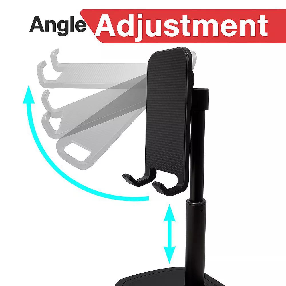 Height Adjustable Desktop Phone Stand